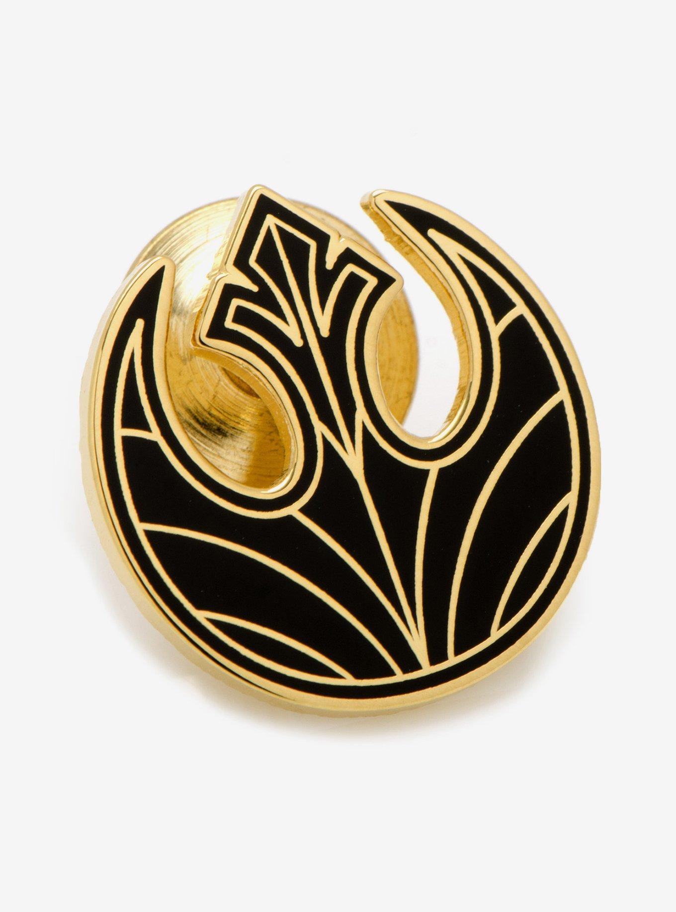 Star Wars Gold Rebel Symbol Lapel Pin, , hi-res