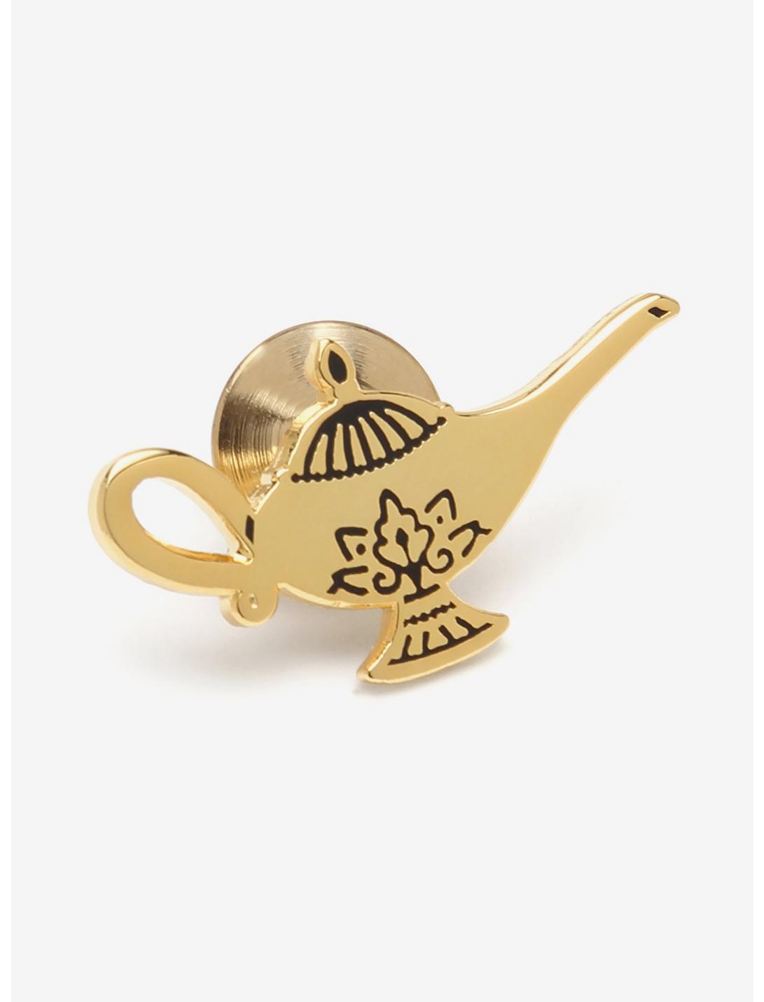 Disney Aladdin Gold Lamp Lapel Pin, , hi-res