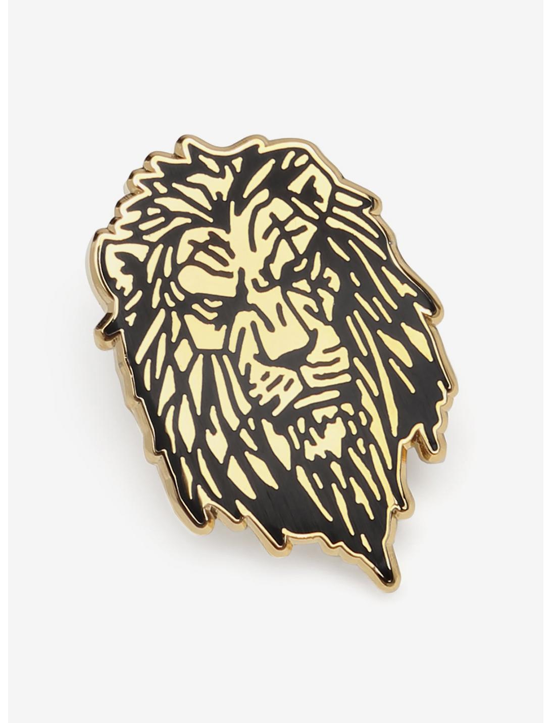 Disney The Lion King Scar Gold Lapel Pin, , hi-res