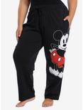 Disney Mickey Mouse Girls Pajama Pants Plus Size, BLACK, hi-res