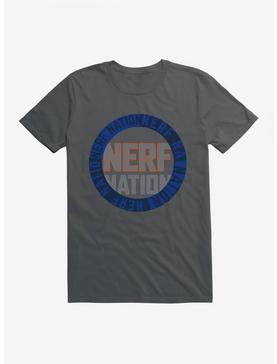 Nerf Nation Emblem T-Shirt, CHARCOAL, hi-res