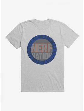 Nerf Nation Emblem T-Shirt, HEATHER GREY, hi-res