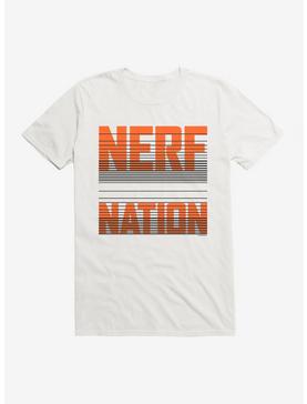 Nerf Nation Horizontal T-Shirt, WHITE, hi-res