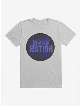 Nerf Nation Circle Graphic T-Shirt, HEATHER GREY, hi-res