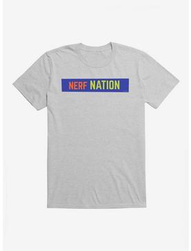 Nerf Nation Box Logo Graphic T-Shirt, HEATHER GREY, hi-res