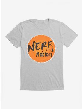 Nerf Nation Circle Graphic T-Shirt, HEATHER GREY, hi-res