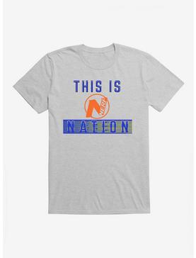 Nerf This is Nerf Nation T-Shirt, HEATHER GREY, hi-res