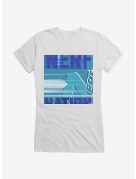 Nerf Nation Square Graphic Girls T-Shirt, , hi-res