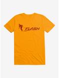 DC Comics The Flash Action Logo T-Shirt, GOLD, hi-res