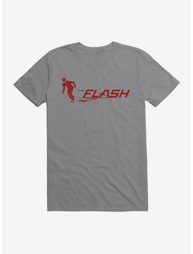 DC Comics The Flash Action Logo T-Shirt, STORM GREY, hi-res