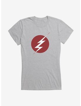 DC Comics The Flash Bold Bolt Girls T-Shirt, HEATHER, hi-res