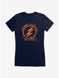 DC Comics The Flash Always Believe Girls T-Shirt, NAVY, hi-res