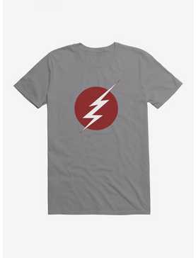 DC Comics The Flash Bolt Logo Black T-Shirt, STORM GREY, hi-res