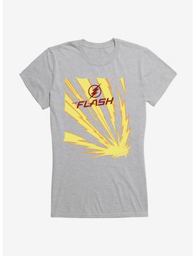 DC Comics The Flash Lightning Bolt Girls T-Shirt, HEATHER, hi-res