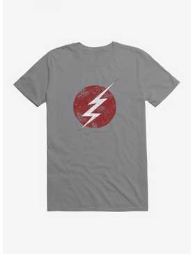 DC Comics The Flash Distressed Bolt T-Shirt, STORM GREY, hi-res