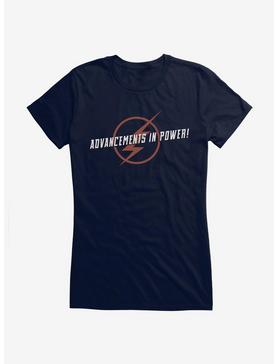 DC Comics The Flash Power Advancements Girls T-Shirt, NAVY, hi-res