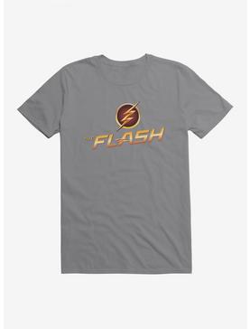 DC Comics The Flash Lightning Logo T-Shirt, STORM GREY, hi-res