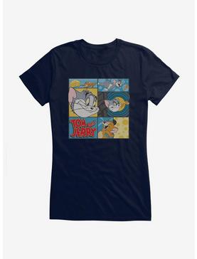 Tom And Jerry All The Cheese Girls T-Shirt, NAVY, hi-res
