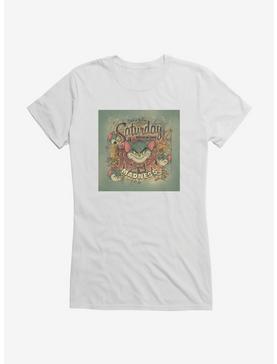Tom And Jerry Saturday Morning Madness Girls T-Shirt, WHITE, hi-res