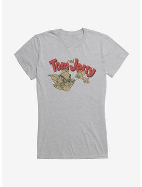 Tom And Jerry Retro Portrait Girls T-Shirt, , hi-res