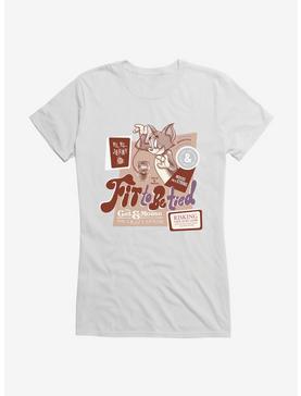 Tom And Jerry Mouse On A String Girls T-Shirt, WHITE, hi-res