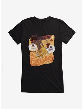 Tom And Jerry Only Six To Go Girls T-Shirt, , hi-res