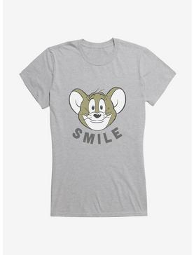 Tom And Jerry Smile Jerry Mouse Girls T-Shirt, , hi-res