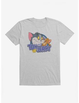 Tom And Jerry Friends And Foes T-Shirt, HEATHER GREY, hi-res
