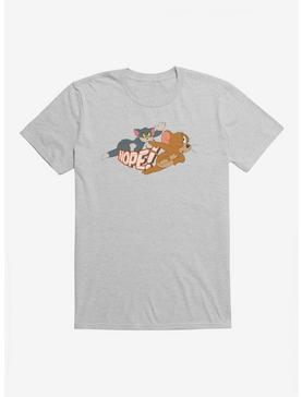 Tom And Jerry Jerry On The Go T-Shirt, HEATHER GREY, hi-res