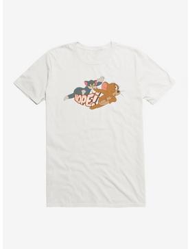Tom And Jerry Jerry On The Go T-Shirt, WHITE, hi-res