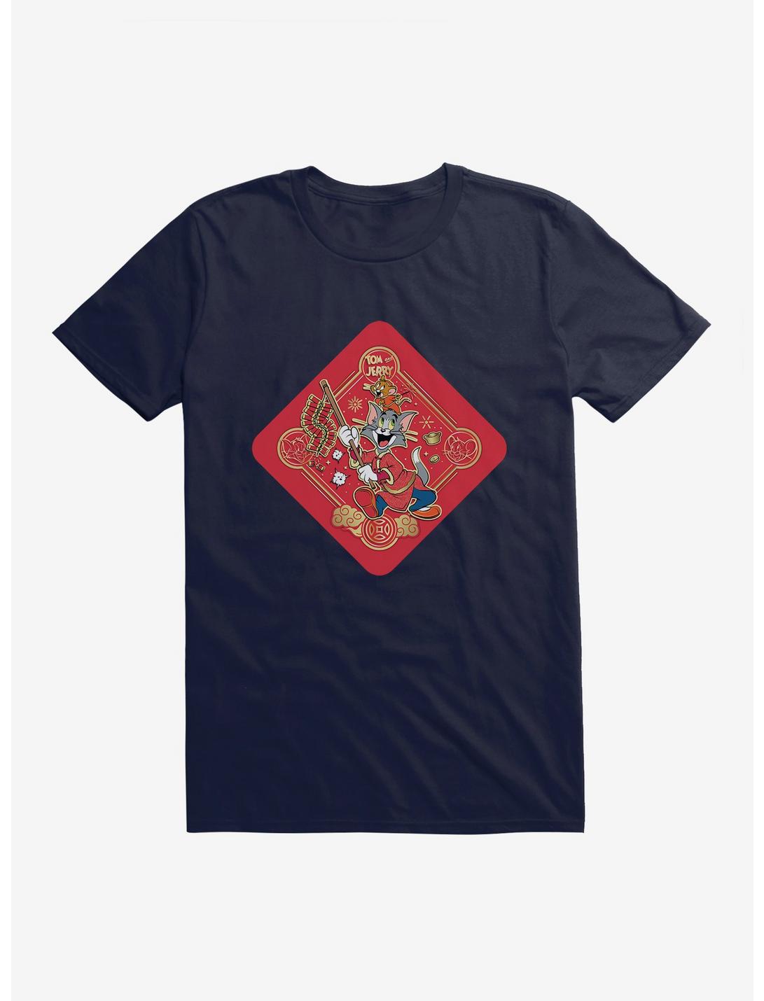 Tom And Jerry Chinese New Year Firecrackers T-Shirt, , hi-res