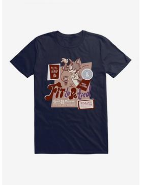 Tom And Jerry Mouse On A String T-Shirt, NAVY, hi-res