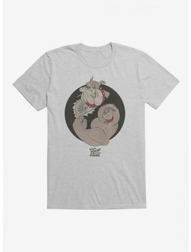 Tom And Jerry Retro Spike And Tyke T-Shirt, HEATHER GREY, hi-res