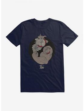 Tom And Jerry Retro Spike And Tyke T-Shirt, NAVY, hi-res