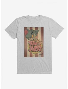 Tom And Jerry Stripes T-Shirt, HEATHER GREY, hi-res