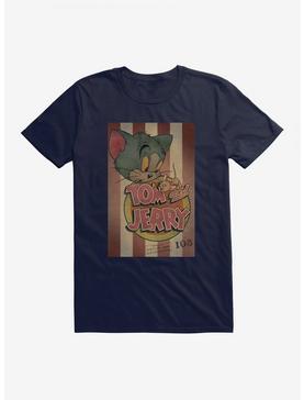 Tom And Jerry Stripes T-Shirt, NAVY, hi-res