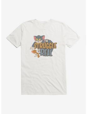Tom And Jerry The Infinite Struggle T-Shirt, WHITE, hi-res