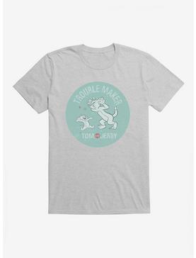 Tom And Jerry Troublemaker T-Shirt, HEATHER GREY, hi-res