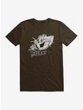 Tom And Jerry Vintage Sketch T-Shirt, CHOCOLATE, hi-res