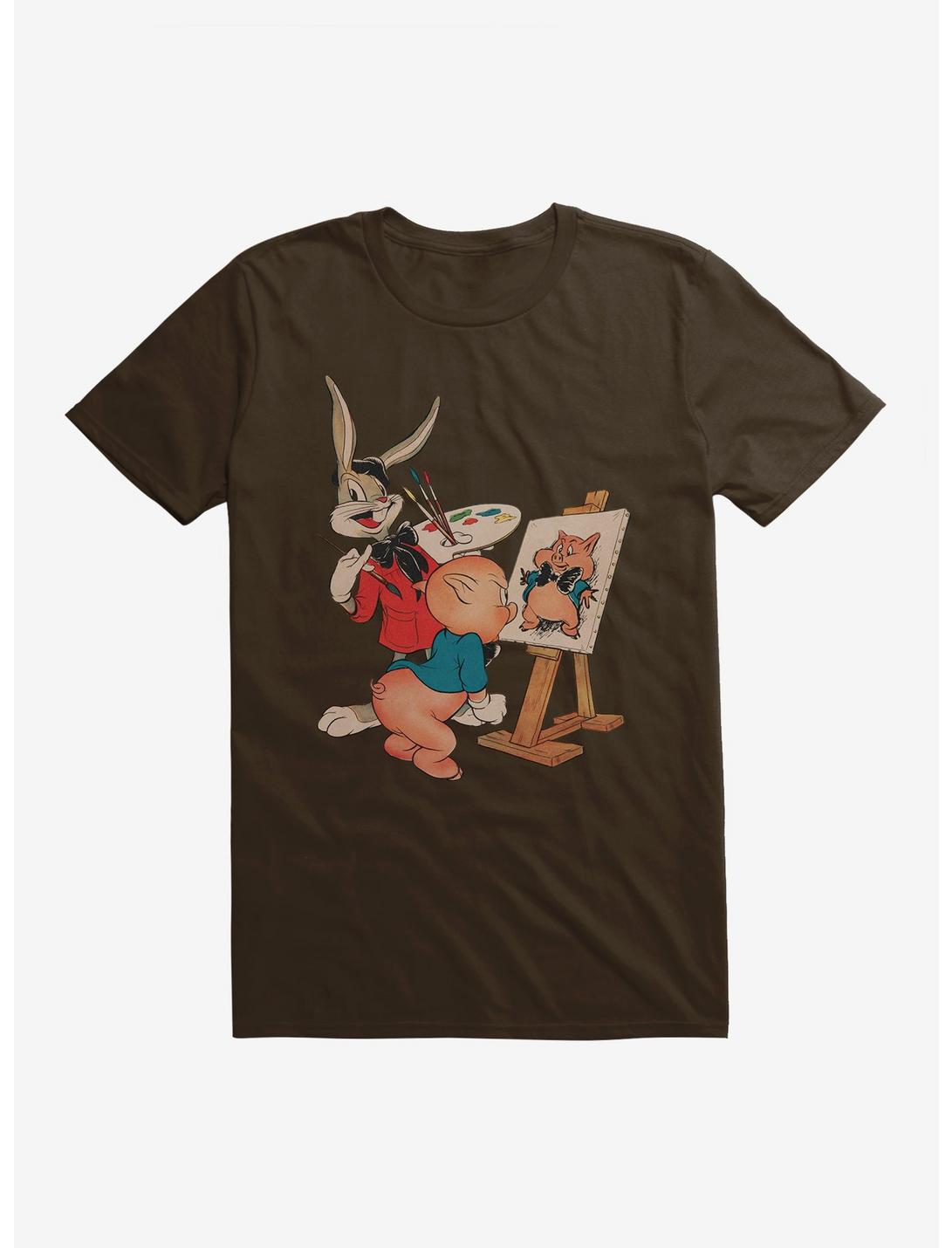 Looney Tunes Bugs Bunny And Porky Pig T-Shirt, , hi-res