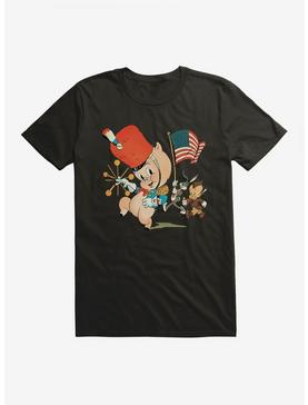 Looney Tunes Marching Porky Pig T-Shirt, , hi-res