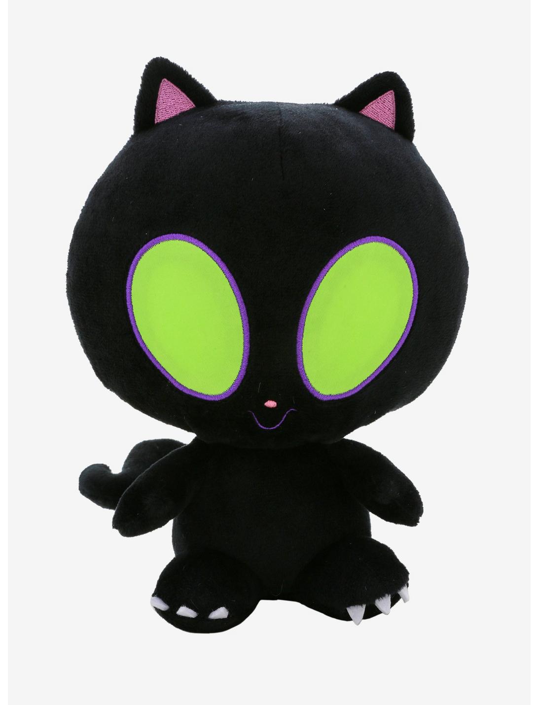 Alien Black Cat Light-Up Plush, , hi-res