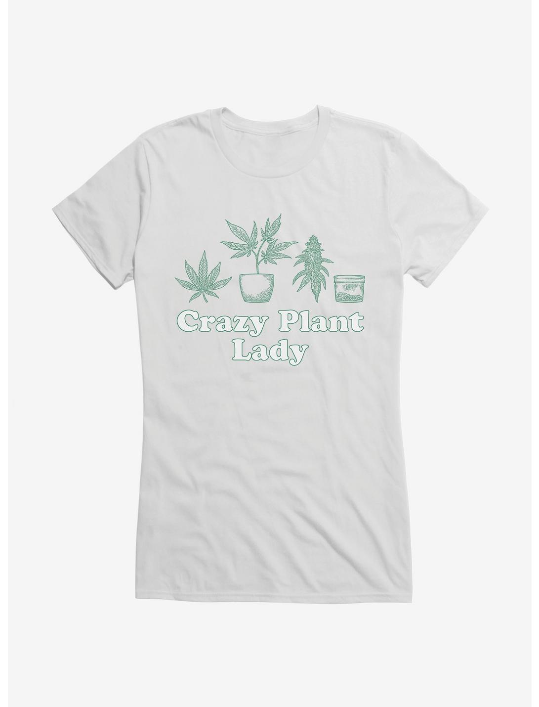 Hot Topic 420 Crazy Plant Lady Girls T-Shirt, , hi-res