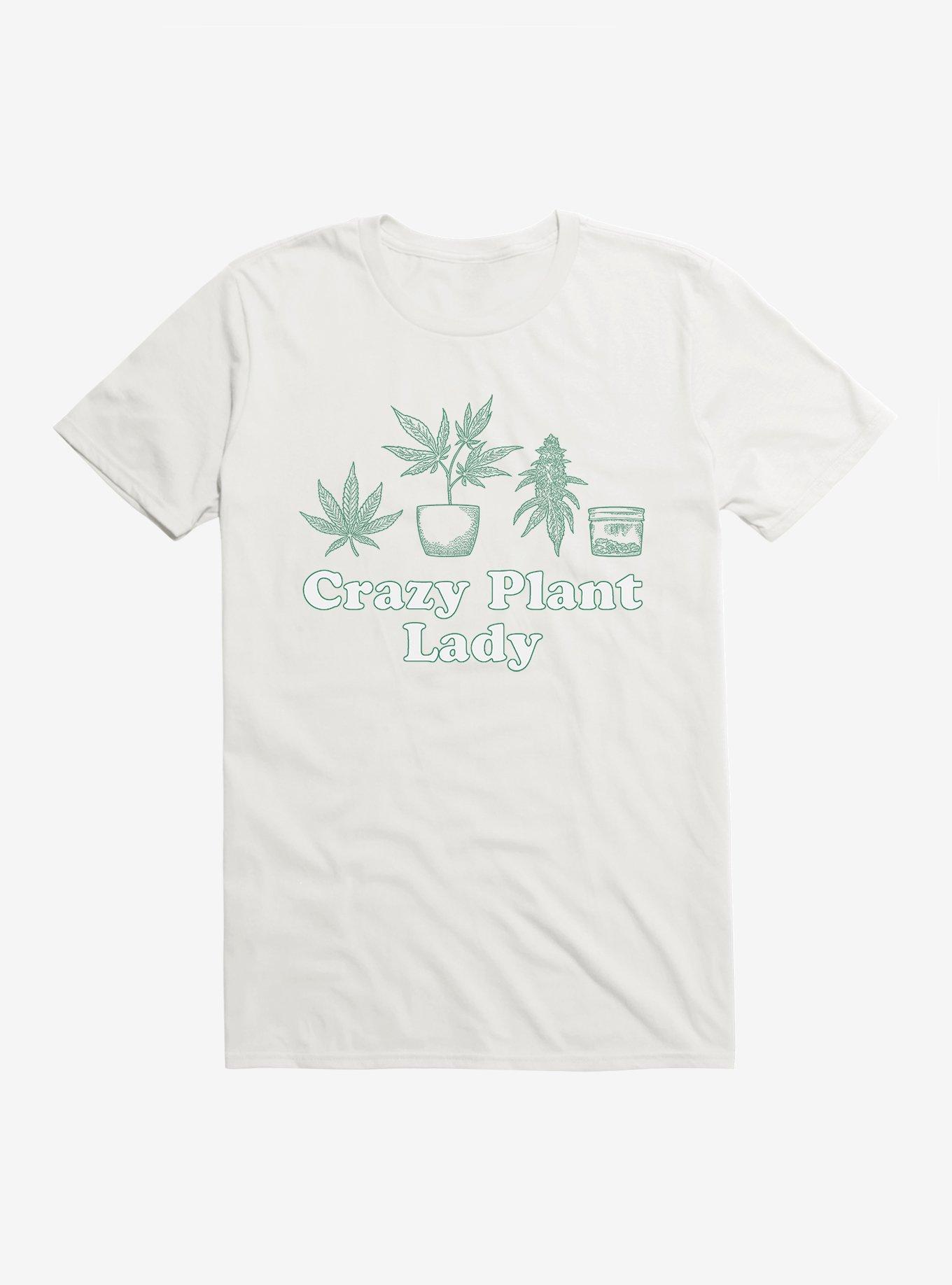 Hot Topic 420 Crazy Plant Lady T-Shirt, , hi-res