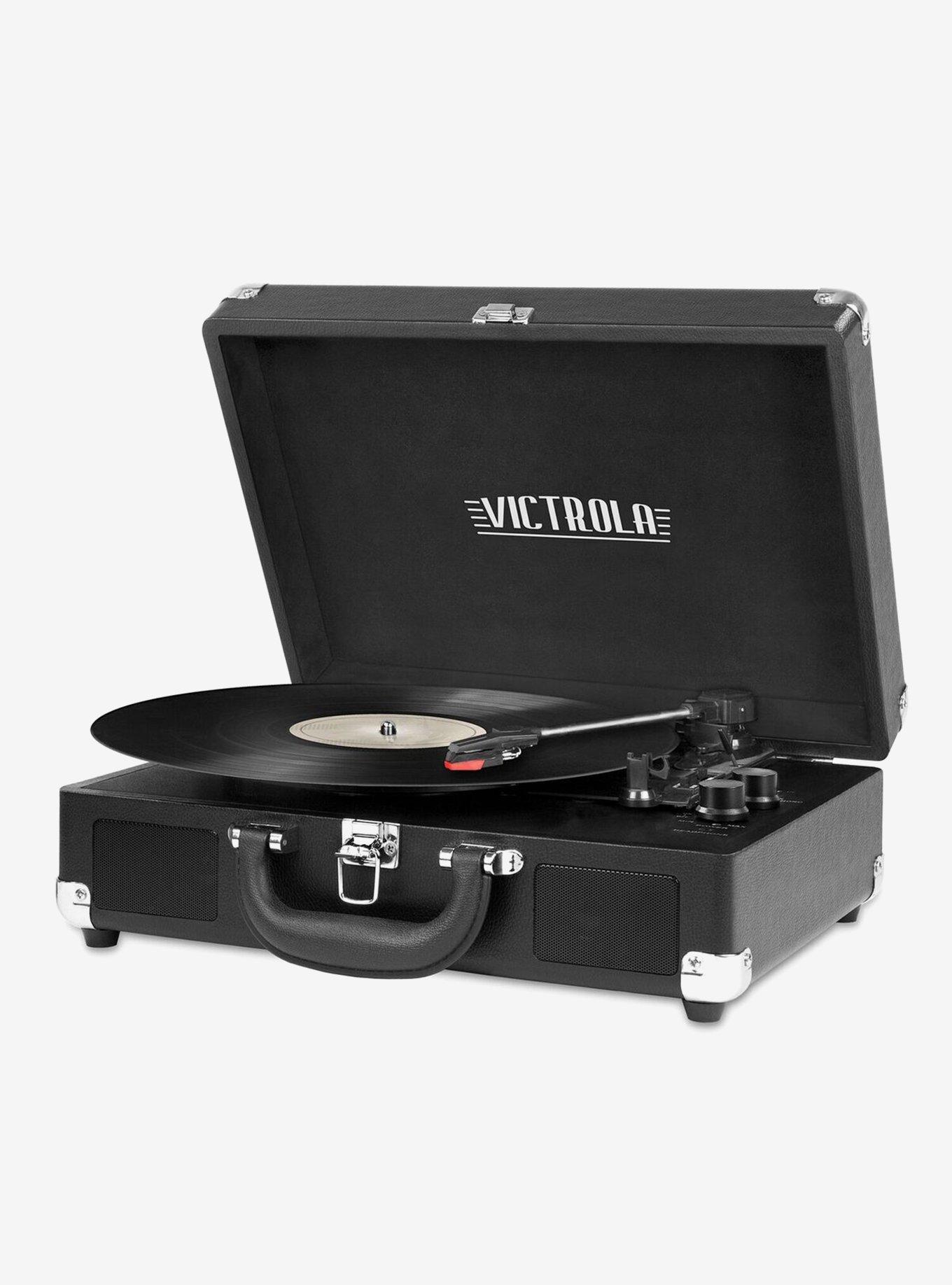 Victrola Bluetooth Suitcase Record Player With 3Speed Turntable