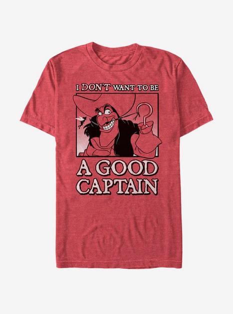 Disney Peter Pan A Good Captain T-Shirt - RED | Hot Topic