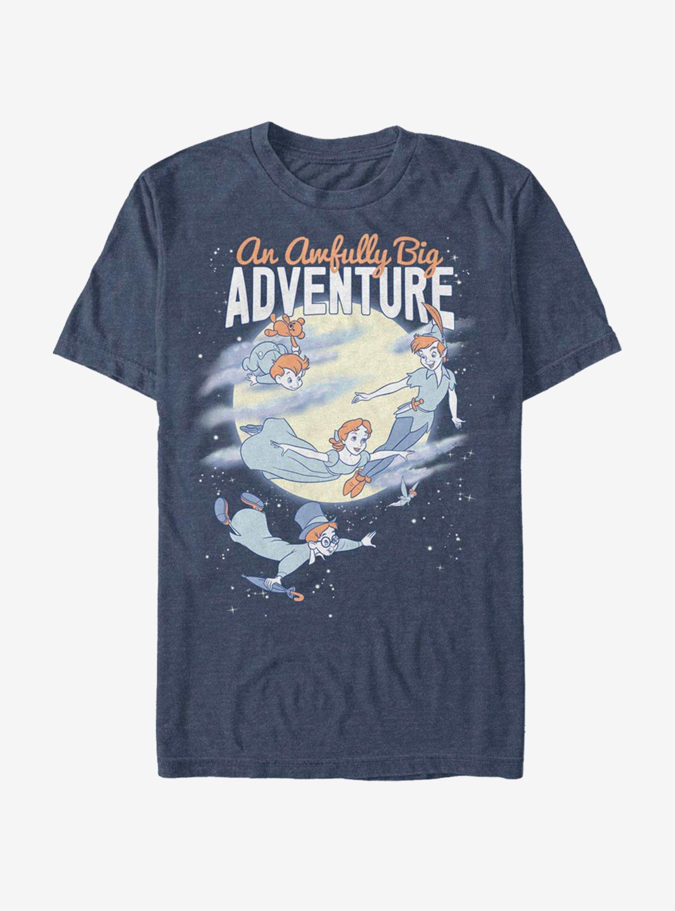 Disney Peter Pan Big Adventure T-Shirt, NAVY HTR, hi-res