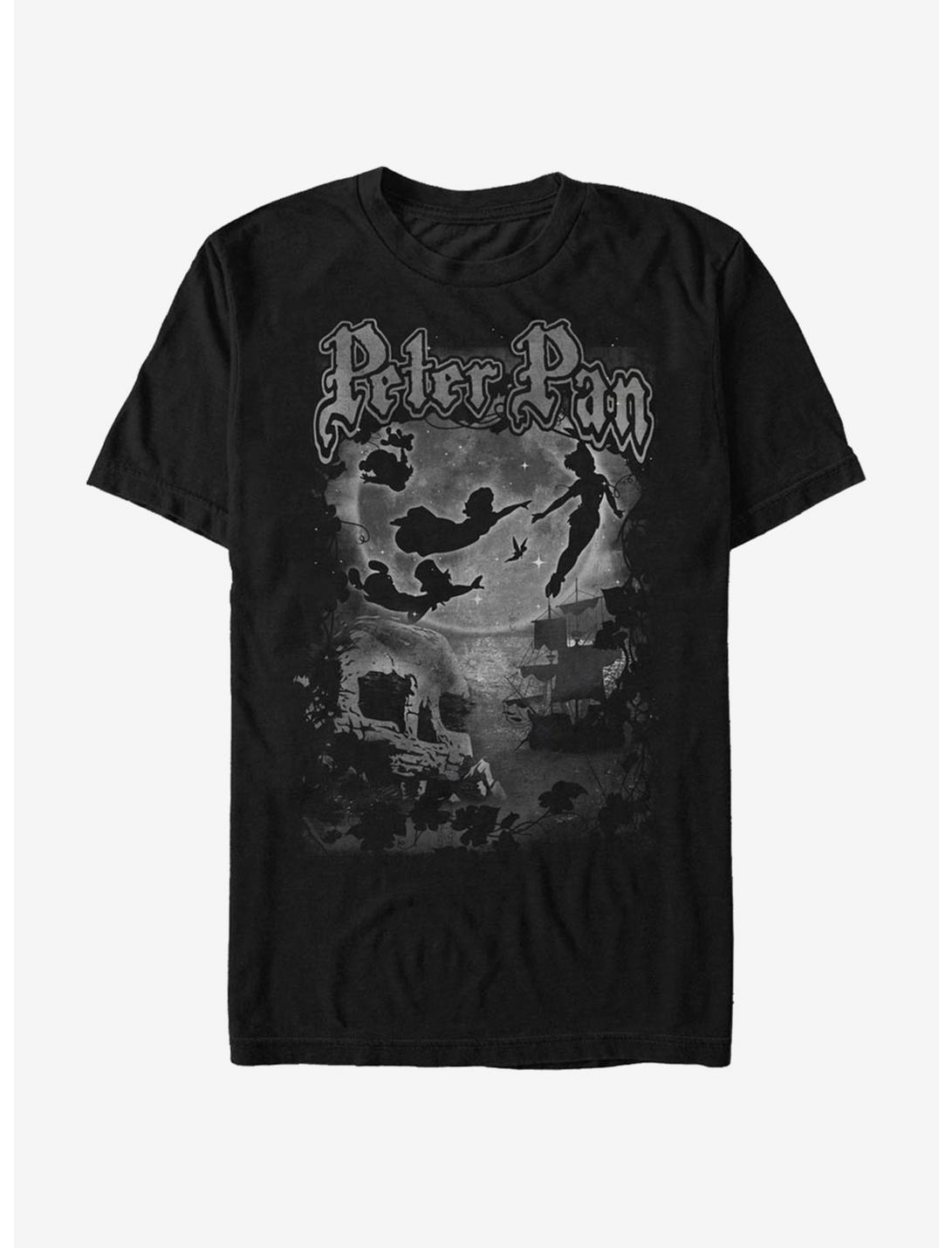 Disney Peter Pan Dark Cover T-Shirt, BLACK, hi-res