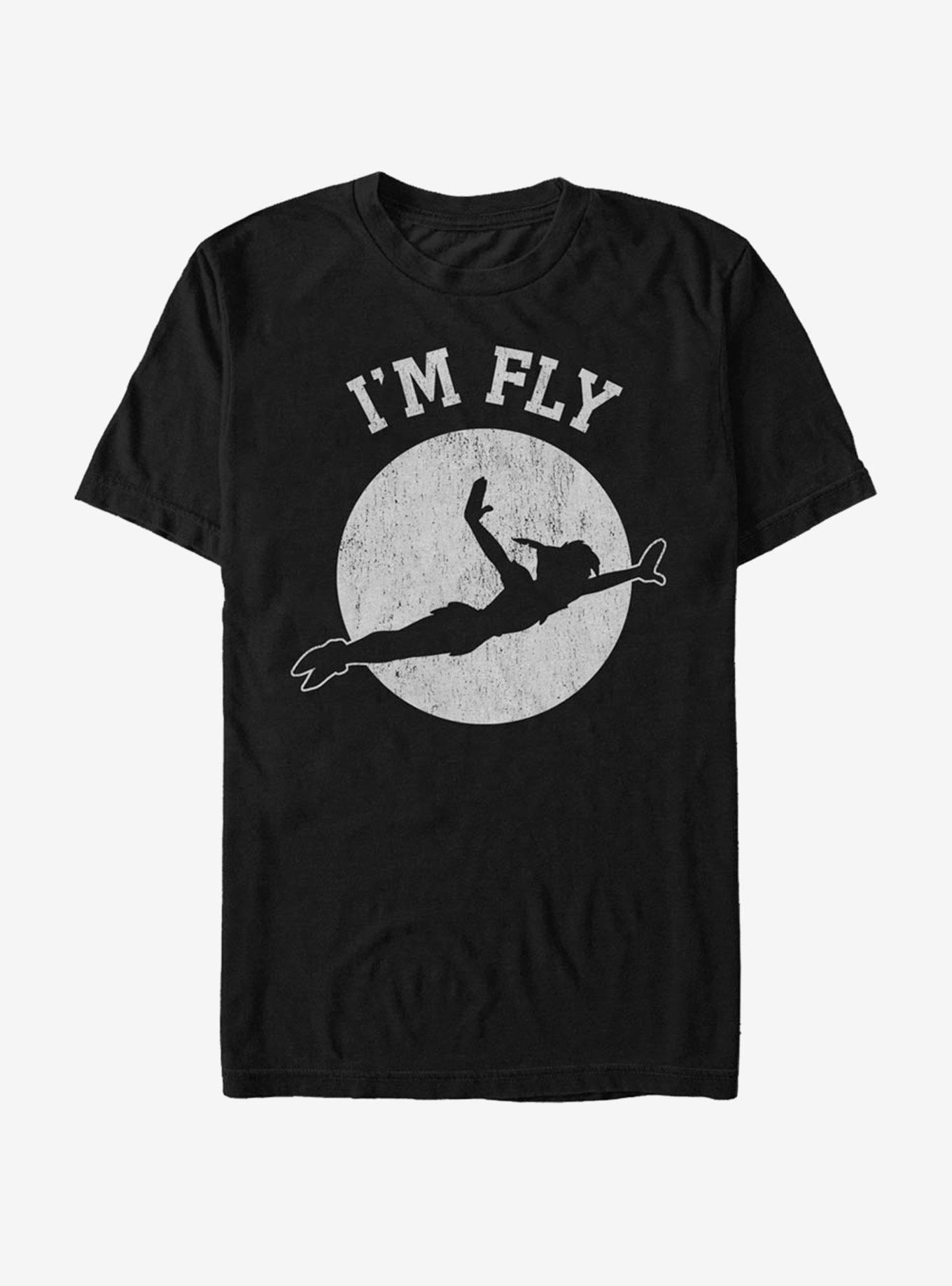 Disney Peter Pan Im Fly T-Shirt, BLACK, hi-res