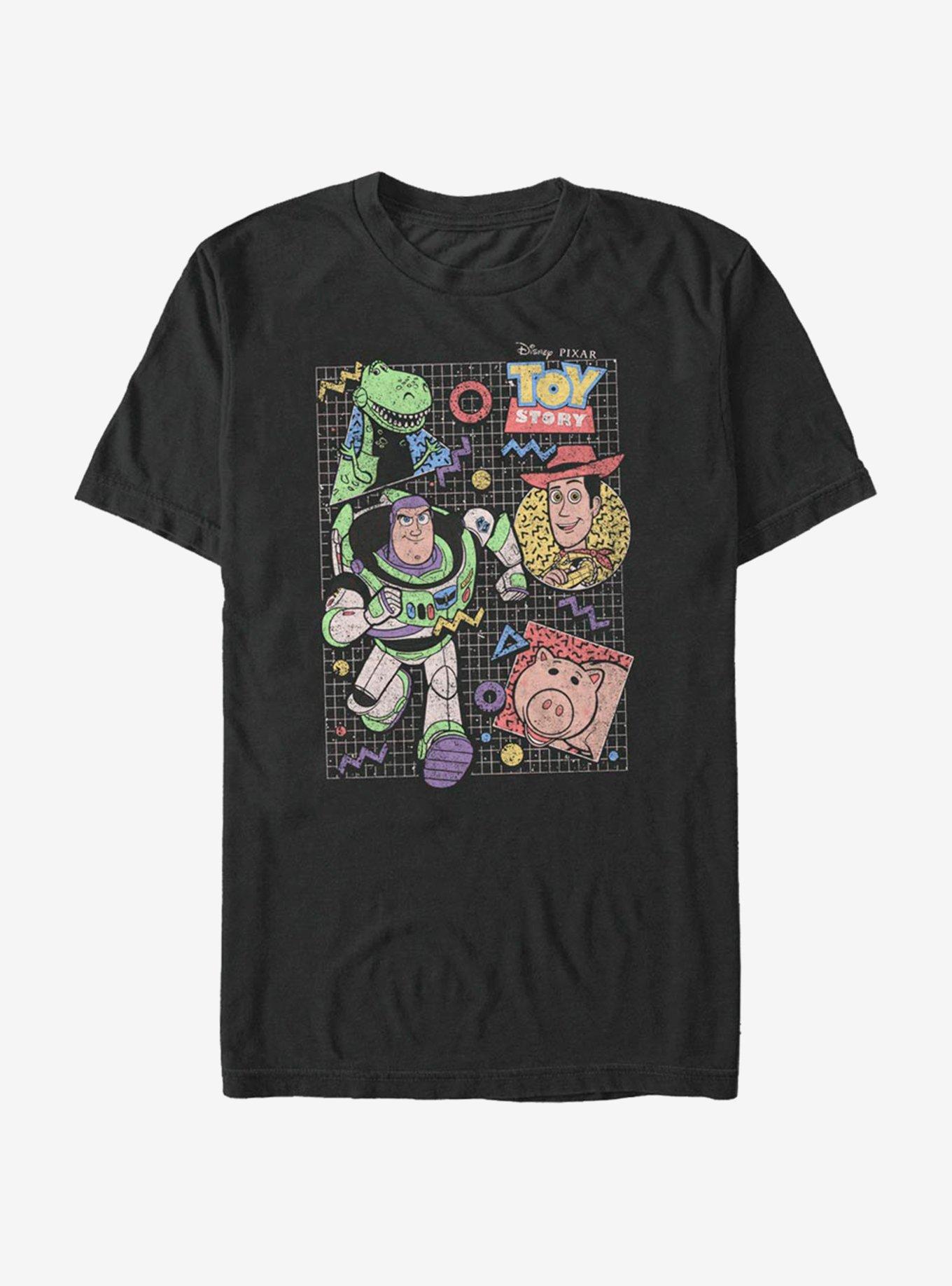 Disney Pixar Toy Story 90'S Crew T-Shirt, BLACK, hi-res